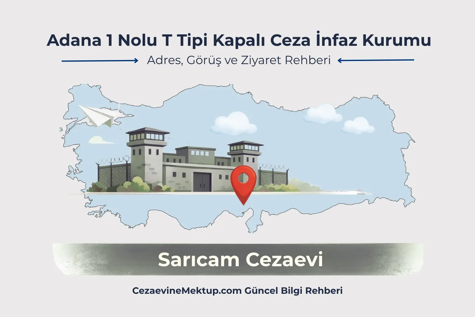 Adana 1 Nolu T Tipi Kapalı Ceza İnfaz Kurumu (2026 Güncel Rehber)