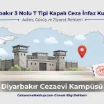 Diyarbakır 3 Nolu T Tipi Cezaevi Rehberi 2026: Görüş ve Mektup
