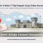İzmir 3 Nolu T Tipi Cezaevi Aliağa 2026 Rehberi