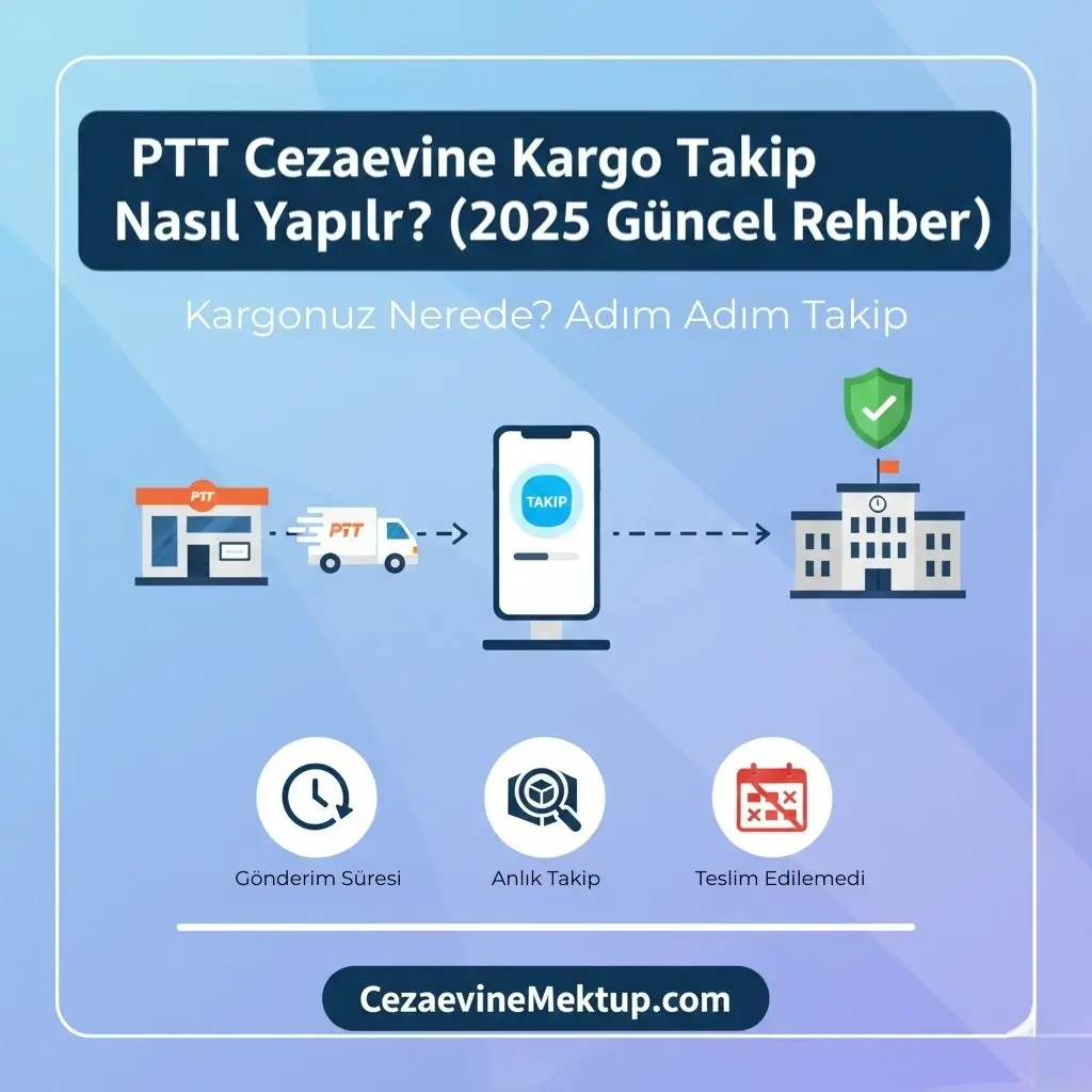 PTT Cezaevine Kargo Takip Nasıl Yapılır? (2025 Güncel Rehber)