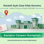 Kocaeli Açık Cezaevi 2026 Güncel Ziyaret ve Mektup Rehberi