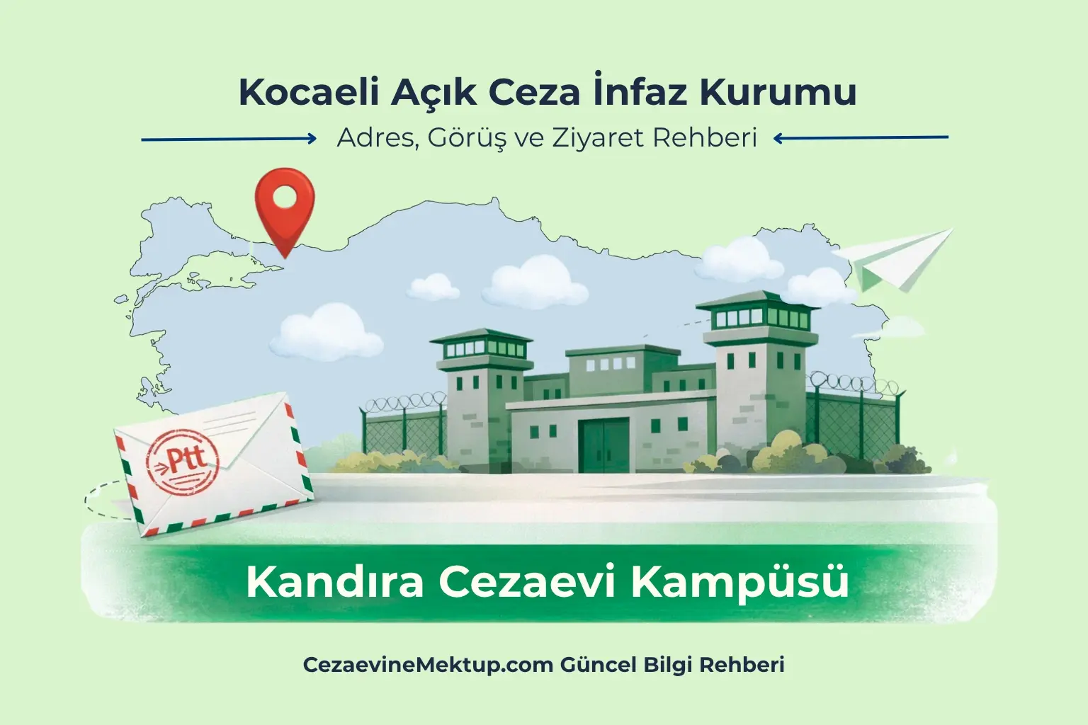 Kocaeli Açık Cezaevi 2026 Güncel Ziyaret ve Mektup Rehberi