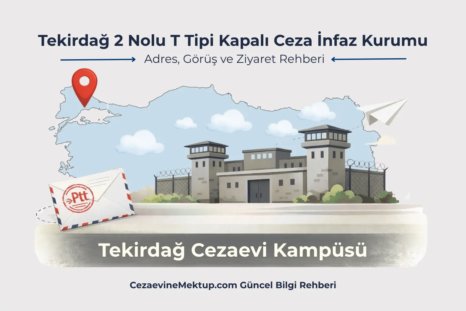 Tekirdağ 2 Nolu T Tipi Cezaevi (2026 Güncel Rehber)